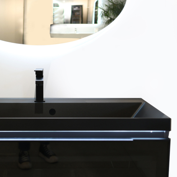 Раковина подвесная (100х48) Jorno Астория 4640201863460 антрацит