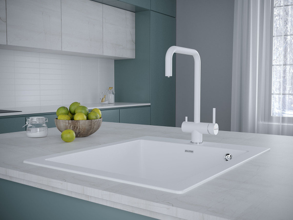 Смеситель для кухни с подключением к фильтру  Paulmark Wetter We213030-431