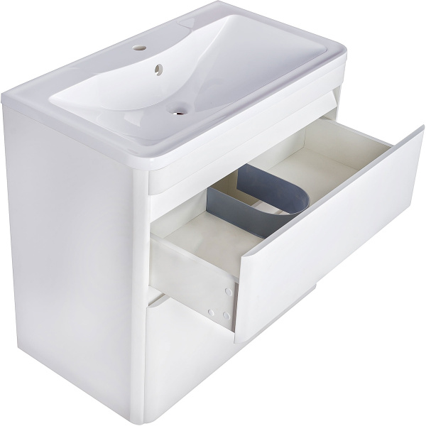 Тумба под раковину напольная Style Line Атлантика СС-00000604 белый