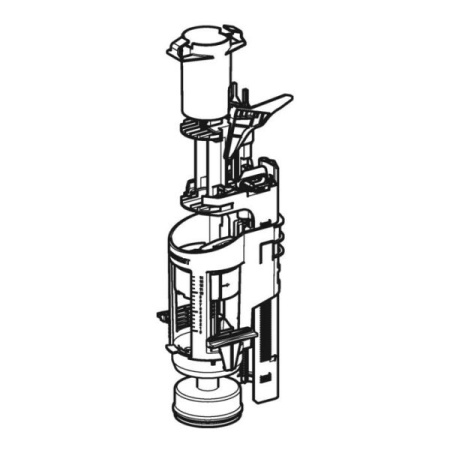 Механизм смыва, двойной смыв, для Geberit AquaClean 8000plus 242.397.00.1