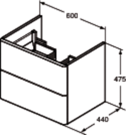 Подстолье Ideal Standard SoftMood T7800S6