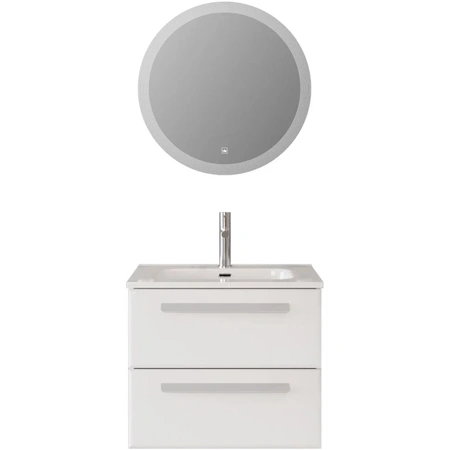 Тумба под раковину Cezares ECO-CER-N-700-2C-SO-BL Bianco Lucido без ручек