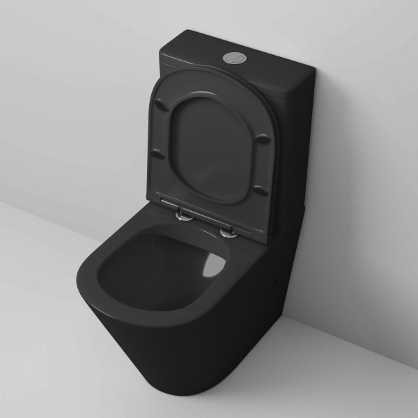 Унитаз напольный безободковый Grossman  GR-4450BMS с сиденьем микролифт