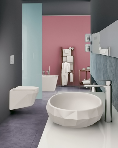 Унитаз подвесной безободковый с функцией биде Bien Moly MLKA052N1VP1W3000