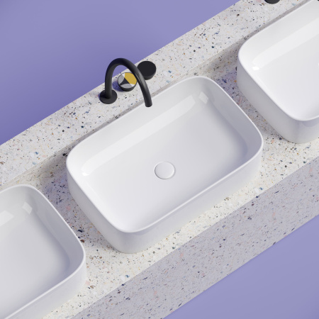 Раковина накладная (60,5х38) Ceramica Nova ELEMENT CN6053