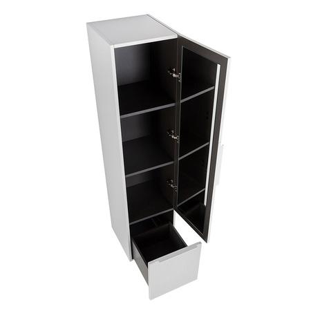 Пенал подвесной Cezares Premium  55506 Plisse Bianco opaco