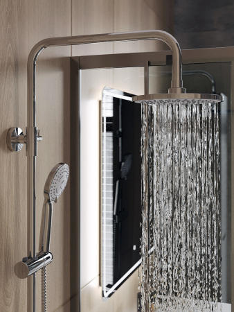 Душевая система Orange Otto M22-911cr смеситель с изливом, хром