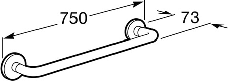 Полотенцедержатель Roca Hotels 816376001