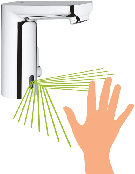 Смеситель для раковины 6V Grohe Eurosmart Cosmopolitan E 36327 000 (36327000) хром Смеситель для раковины 6V Grohe Eurosmart Cosmopolitan E 36327 000 (36327000) хром