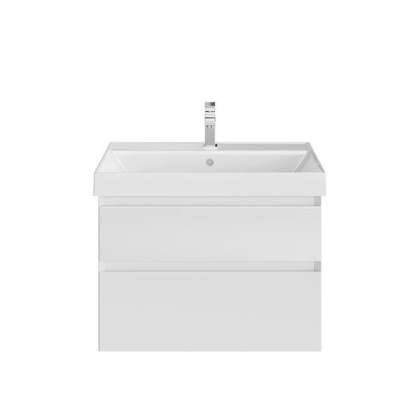 Тумба под раковину Kerama Marazzi Cubo 70 CUB.70.2\WHT.M матовая