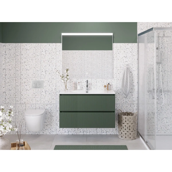Тумба под раковину 100 BelBagno Uno UNO-MINI-1000-2C-SO-VO еловый матовый, без раковины