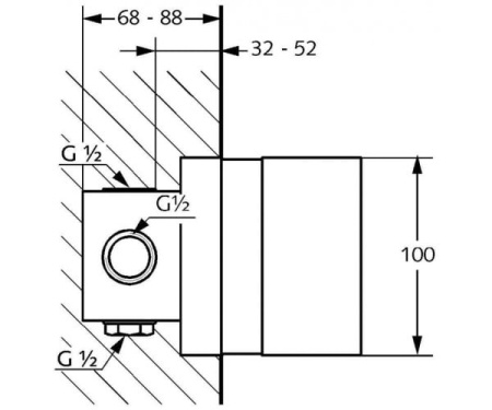 Внутренняя часть KLUDI 38826