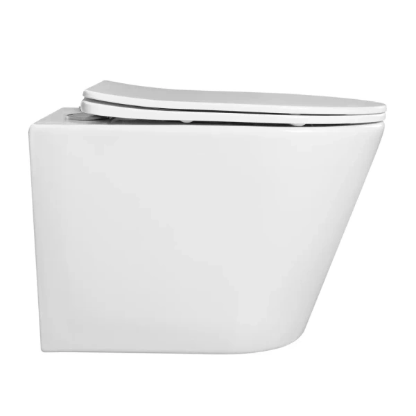 Унитаз подвесной безободковый Aquatek Вега AQ1904-00 микролифт