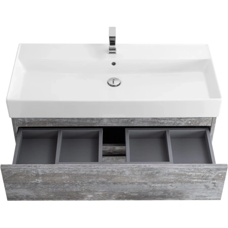 Тумба под раковину Cezares MOLVENO 46-100-2C-SO-LG Legno Grigio