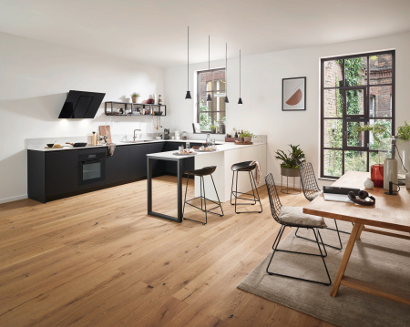 Смеситель для кухни с выдвижным изливом Hansgrohe Talis M54 1jet 72808800 нержавеющая сталь