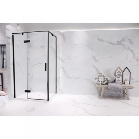 Душевой уголок BRAVAT BLACKLINE L-open 800х1200х1950 (BS120.3112AB)