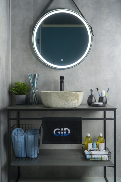 Раковина накладная (42,5х42,5) Gid Mnc545