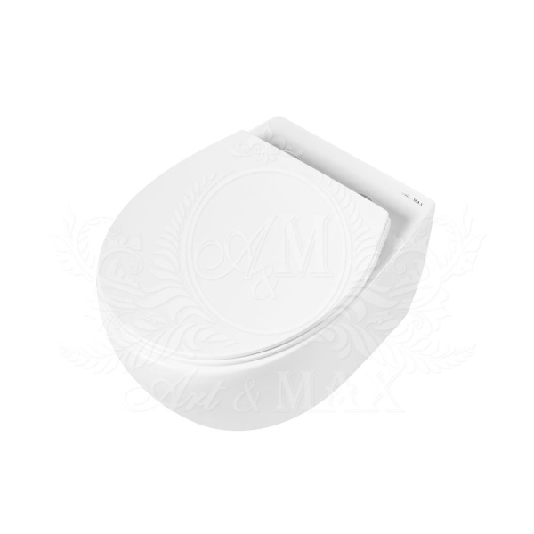 Унитаз подвесной безободковый Art&Max ELEGANT AM9316CHR (без сиденья)