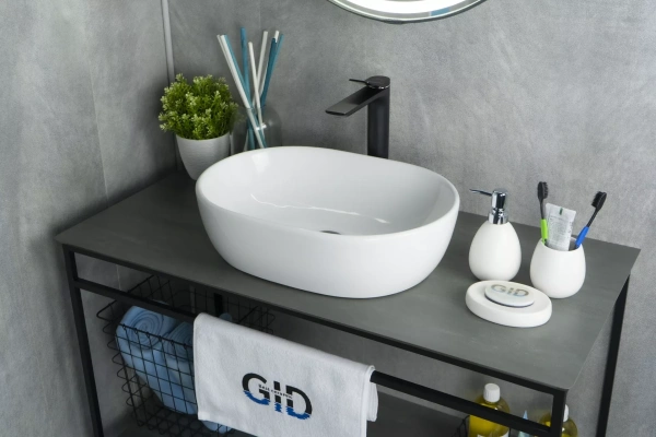 Раковина накладная (48х35) Gid N9026b