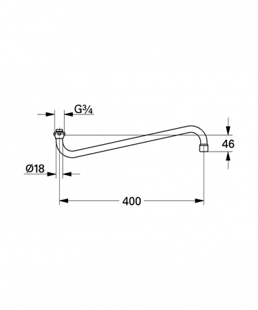 Излив Grohe 407143038