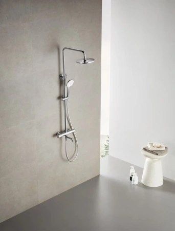 Душевая система с изливом Arrow AG3317SHU1CP хром