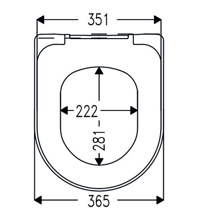 Крышка для чаши Roca Faro дюропласт, Slim, Soft Close 801642002