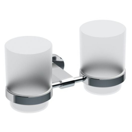 Стакан двойной для зубных щеток Ravak Chrome CR 220 X07P189