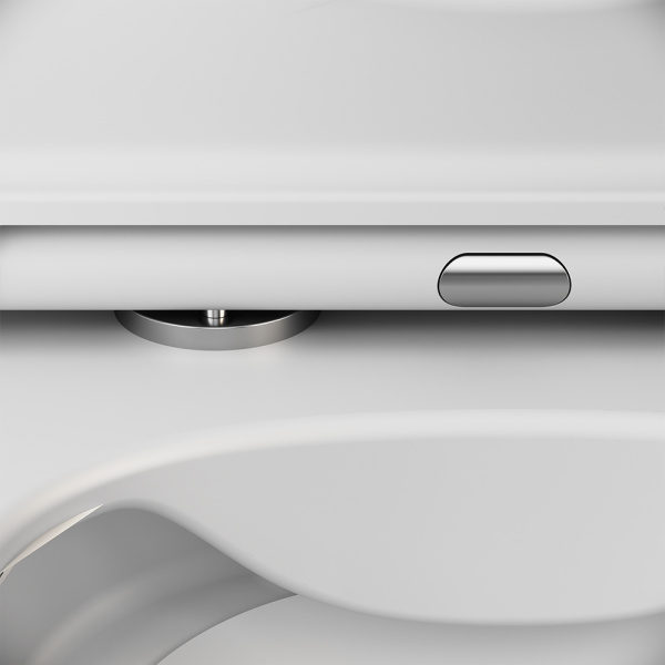 Унитаз подвесной безободковый AM.PM Func C8F1700MWSC с крышкой