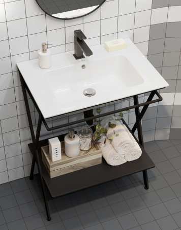 Консоль под раковину Kerama Marazzi Piano Next PIA.N.65\BLK