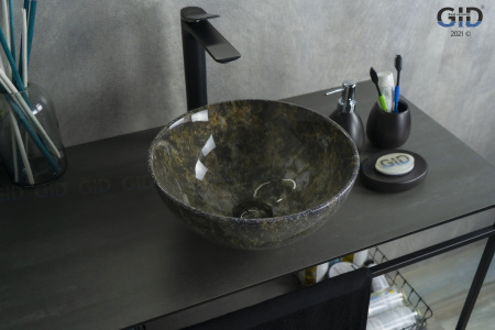 Раковина накладная (32х32) Gid Mnc486