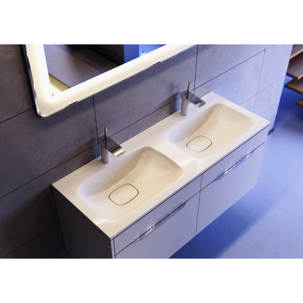 Раковины (122х45) Aqwella Malaga 1200 Duet Mal.12.04.D