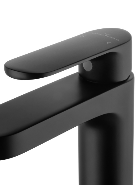 Смеситель для раковины WONZON & WOGHAND, черный матовый WW-H1032-MB