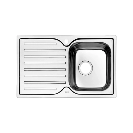 Кухонная мойка, нержавеющая сталь iddis Strit STR78SRi77, сталь