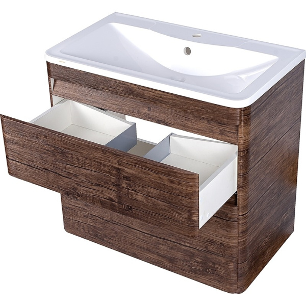 Тумба под раковину напольная Style Line Атлантика ЛС-00000665 коричневый