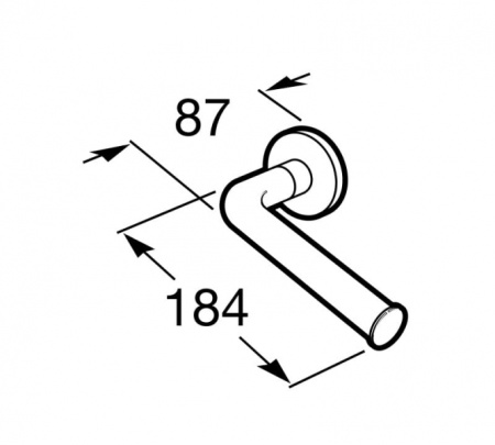 Держатель  туалетной бумаги Roca Hotels 816725001