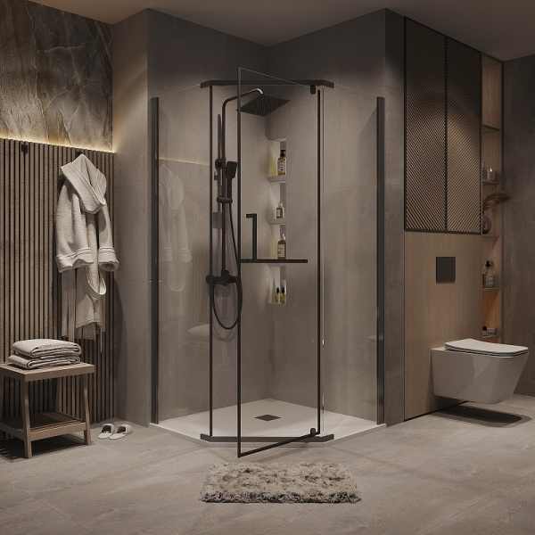 Душевой уголок (100х100) Grossman Pragma 302.K33.03.1010.42.00