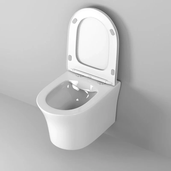 Унитаз подвесной безободковый Grossman Style GR-4475S с сиденьем микролифт