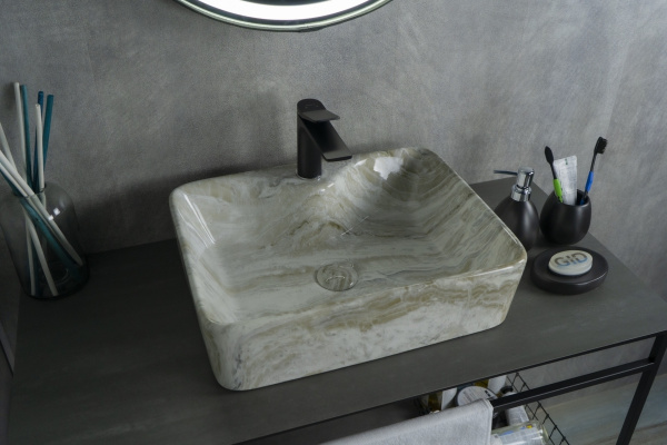 Раковина накладная (48х37) Gid Mnc605