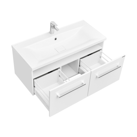 Тумба с раковиной Aquaton Мадрид 100 М 1A1280K5MA010