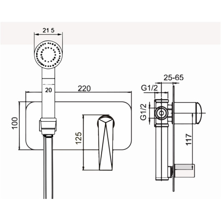 Гигиенический набор Boheme Venturo 377-B