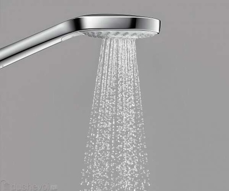 Душевой гарнитур Hansgrohe Croma Select E 1jet 26584400 белый/хром