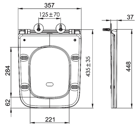 Крышка-сиденье BelBagno BB2312SC