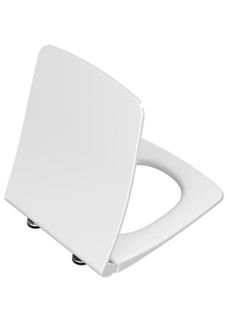 Комплект безободкового унитаза VitrA Metropole, кнопка хром 9820B003-7201