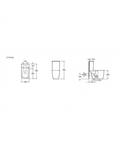 Унитаз напольный Grossman GR-N3013
