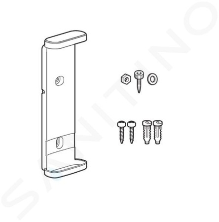 Антивандальный держатель для пульта ДУ Grohe 14992000