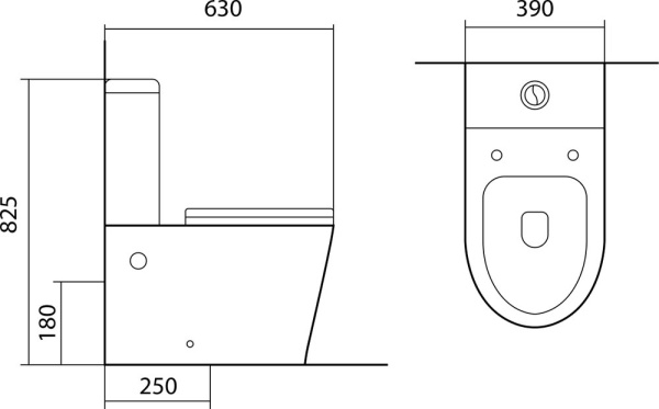 Унитаз напольный Aquatek Вега AQ2904-00