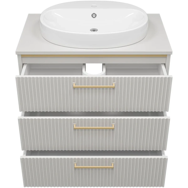 Тумба с раковиной 82,2 см Brevita Elche УТ000023945