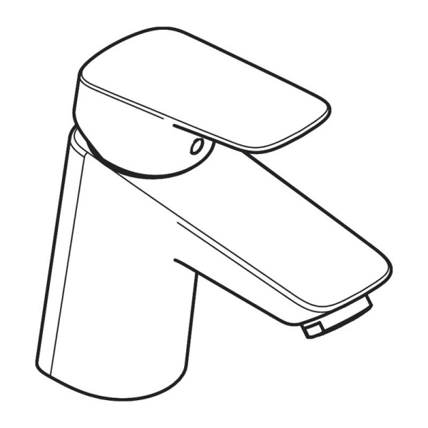 Смеситель для раковины с донным клапаном Hansgrohe Logis 71070000 хром