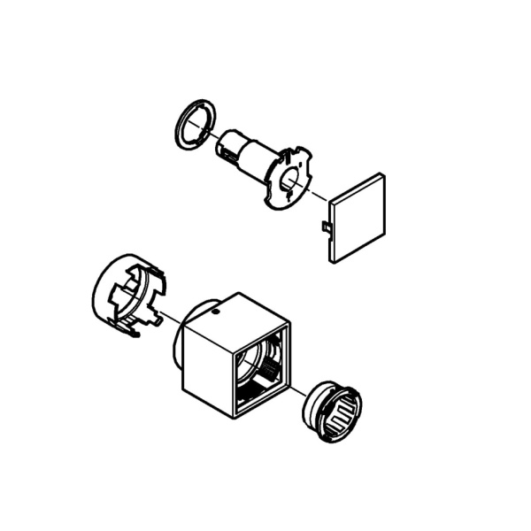 Ручка выбора температуры Grohe Grohtherm Cube 49091000