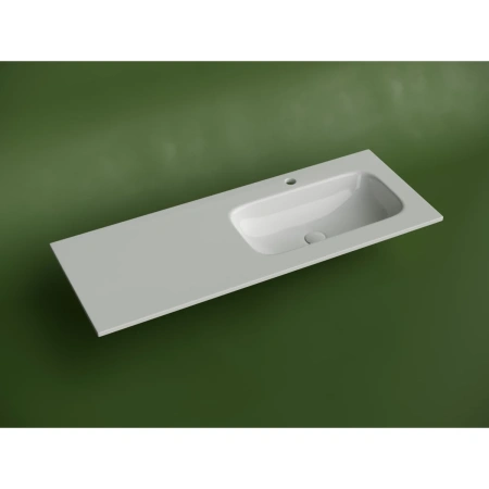 Раковина накладная (121х45,7) Ceramica Nova Grace CN7021